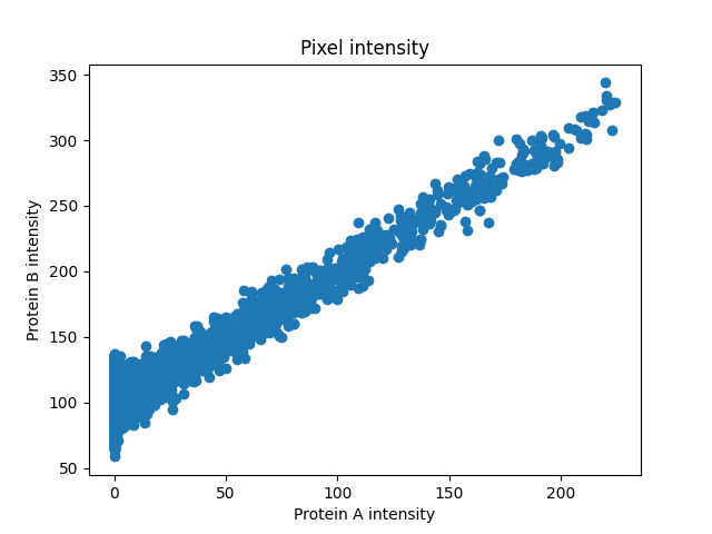 Pixel intensity